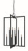 Framburg L1186 MBLACK Andrew Eight Light Foyer Chandelier, Matte Black Main Image.jpg