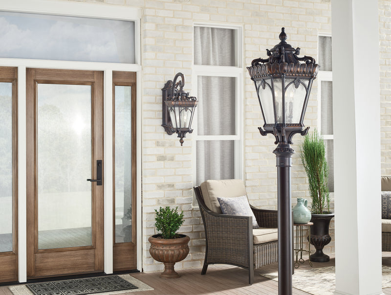 Kichler 9559LD Four Light Outdoor Post Mount, Londonderry (4)