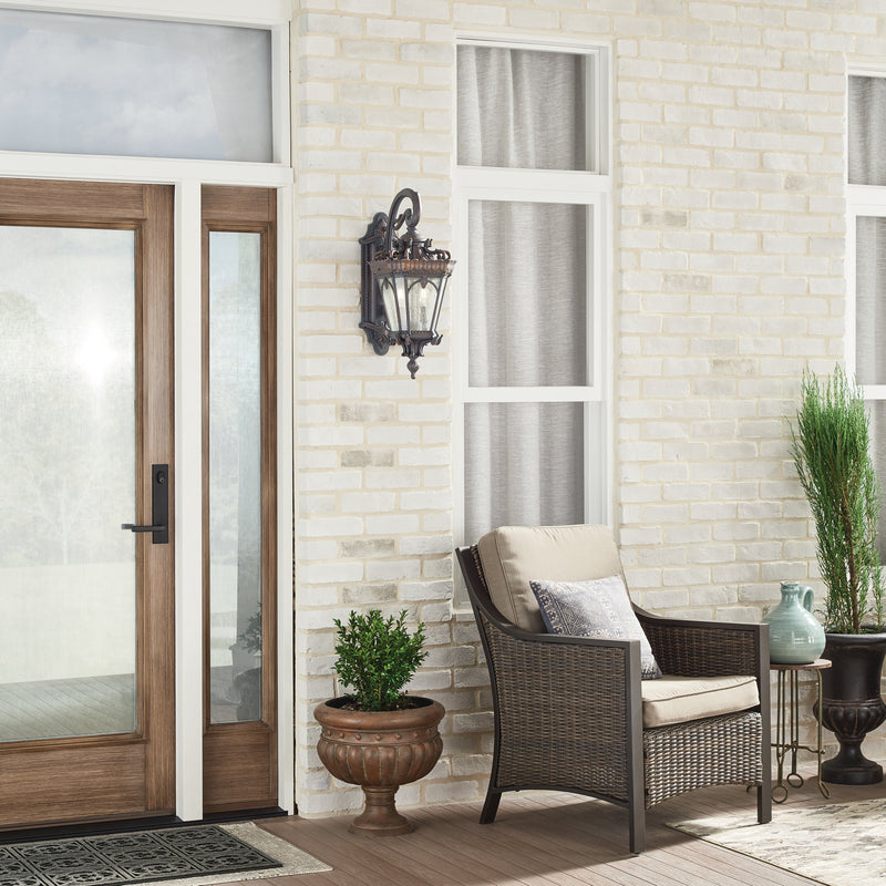 Kichler 9558LD Three Light Outdoor Post Mount, Londonderry (3)