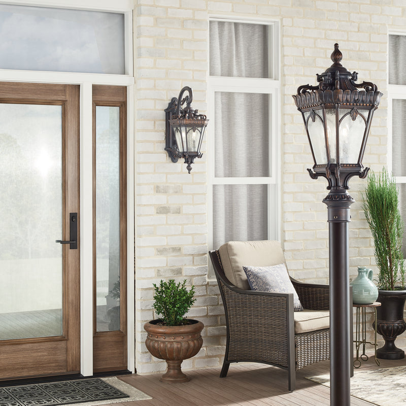 Kichler 9558LD Three Light Outdoor Post Mount, Londonderry (5)