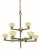 Framburg 5699 AB/MBLACK Stonebridge Nine Light Chandelier, Antique Brass/Matte Black Main Image.jpg