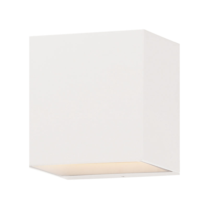 ET2 E23216-WT Blok LED Outdoor Wall Sconce, White Main Image.jpg