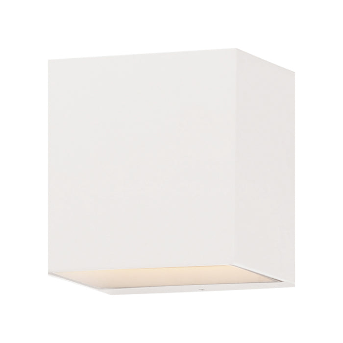 ET2 E23216-WT Blok LED Outdoor Wall Sconce, White Main Image.jpg