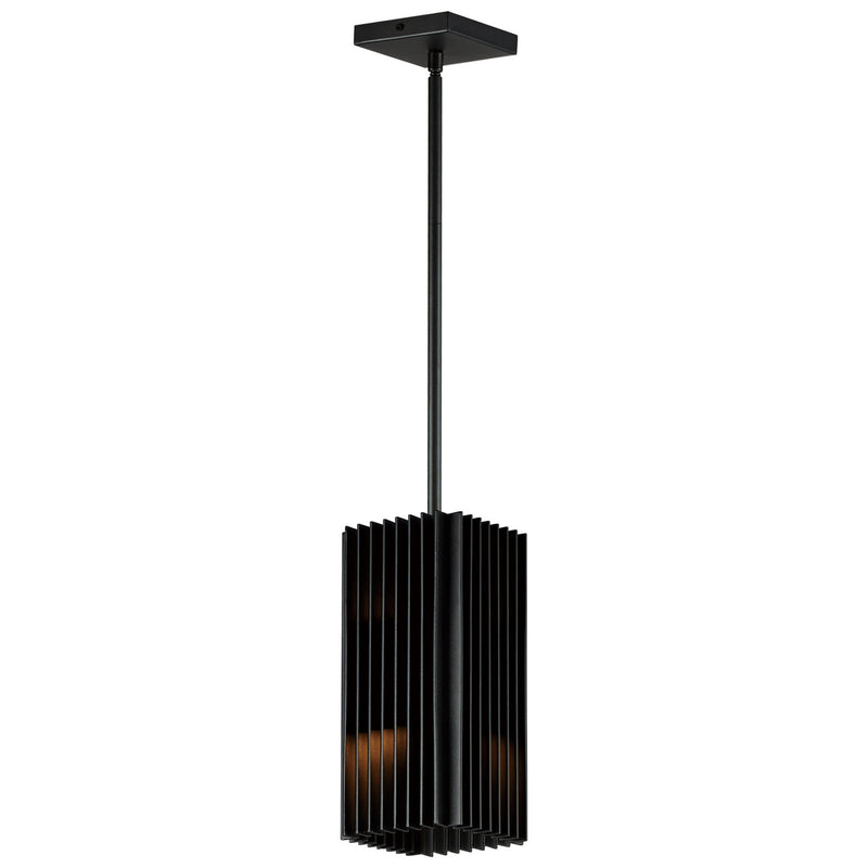 ET2 E30119-BK Rampart LED Outdoor Pendant, Black Main Image.jpg