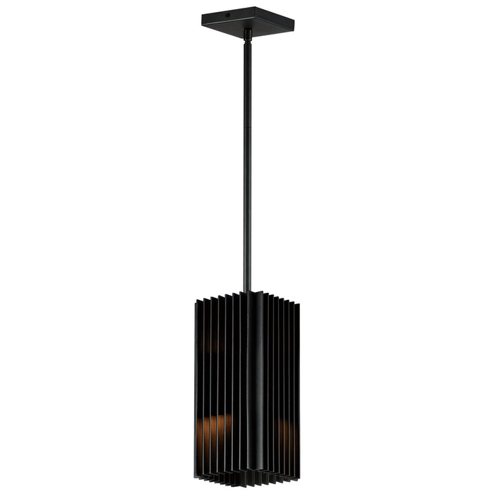 ET2 E30119-BK Rampart LED Outdoor Pendant, Black Main Image.jpg