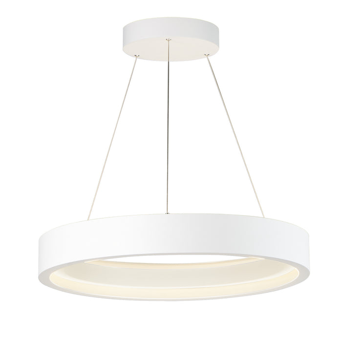 ET2 E35104-MW iCorona WiZ LED Pendant, Matte White Main Image.jpg