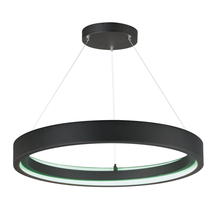 ET2 E35106-BK iCorona WiZ LED Pendant, Black Main Image.jpg