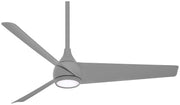 Minka-Aire F678L-GRY Twist 52" Ceiling Fan, Grey Main Image.jpg