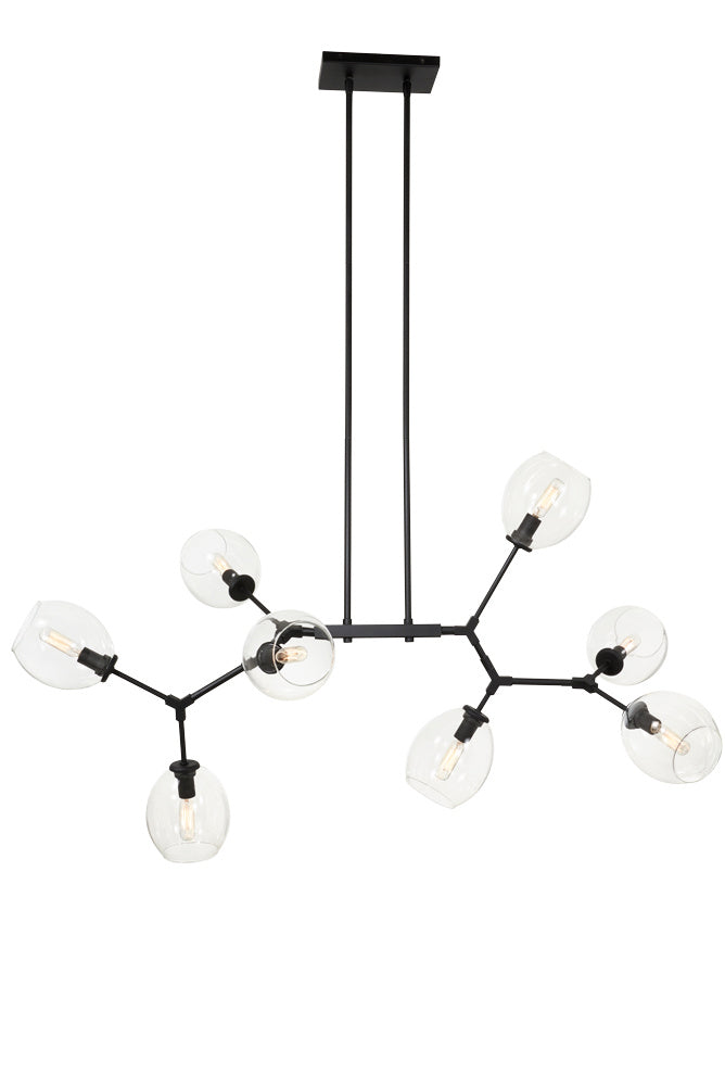 George Kovacs P1368-66A Nexpo Eight Light Island Pendant, Coal Main Image.jpg
