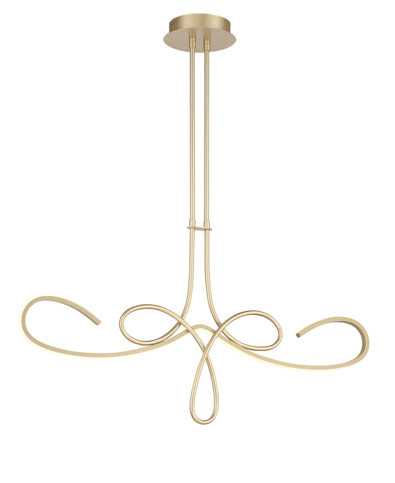 George Kovacs P5435-697-L Astor LED Island Pendant, Soft Gold Main Image.jpg