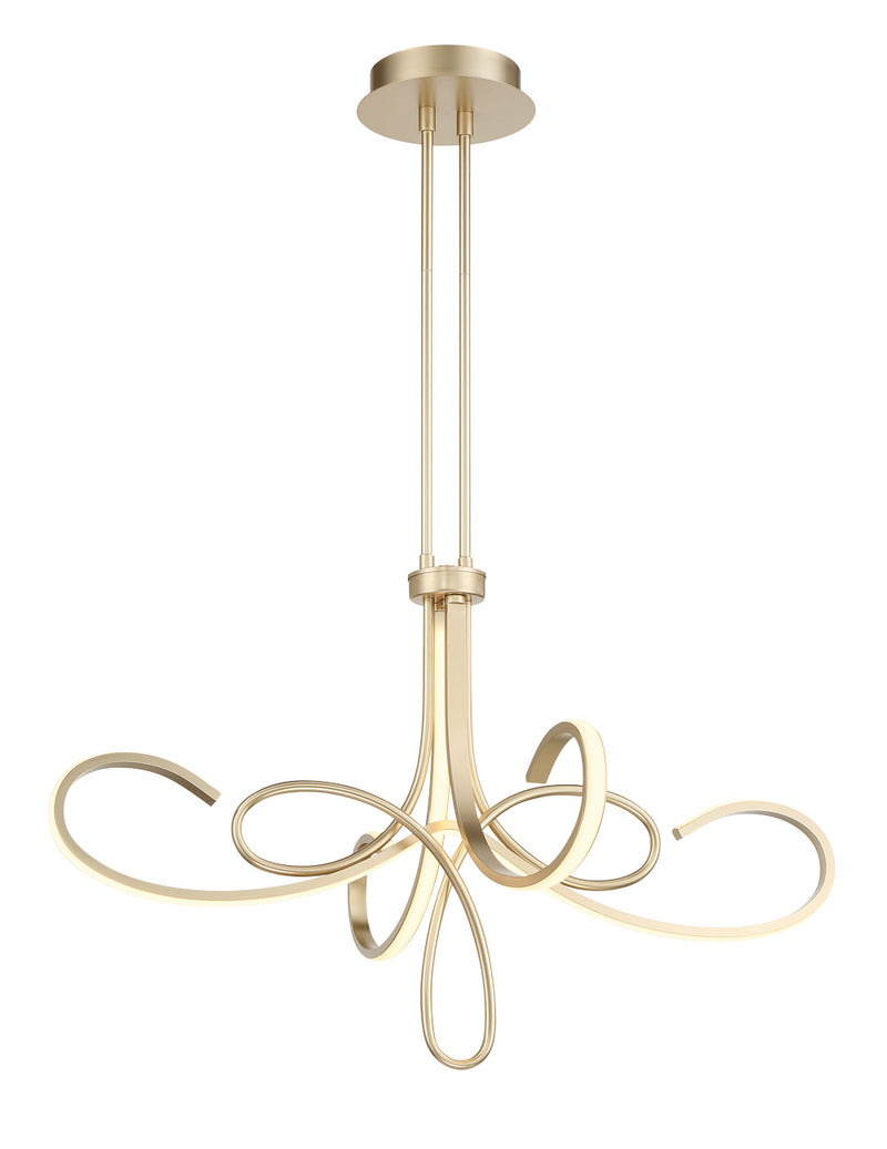 George Kovacs P5436-697-L Astor LED Chandelier, Soft Gold Main Image.jpg
