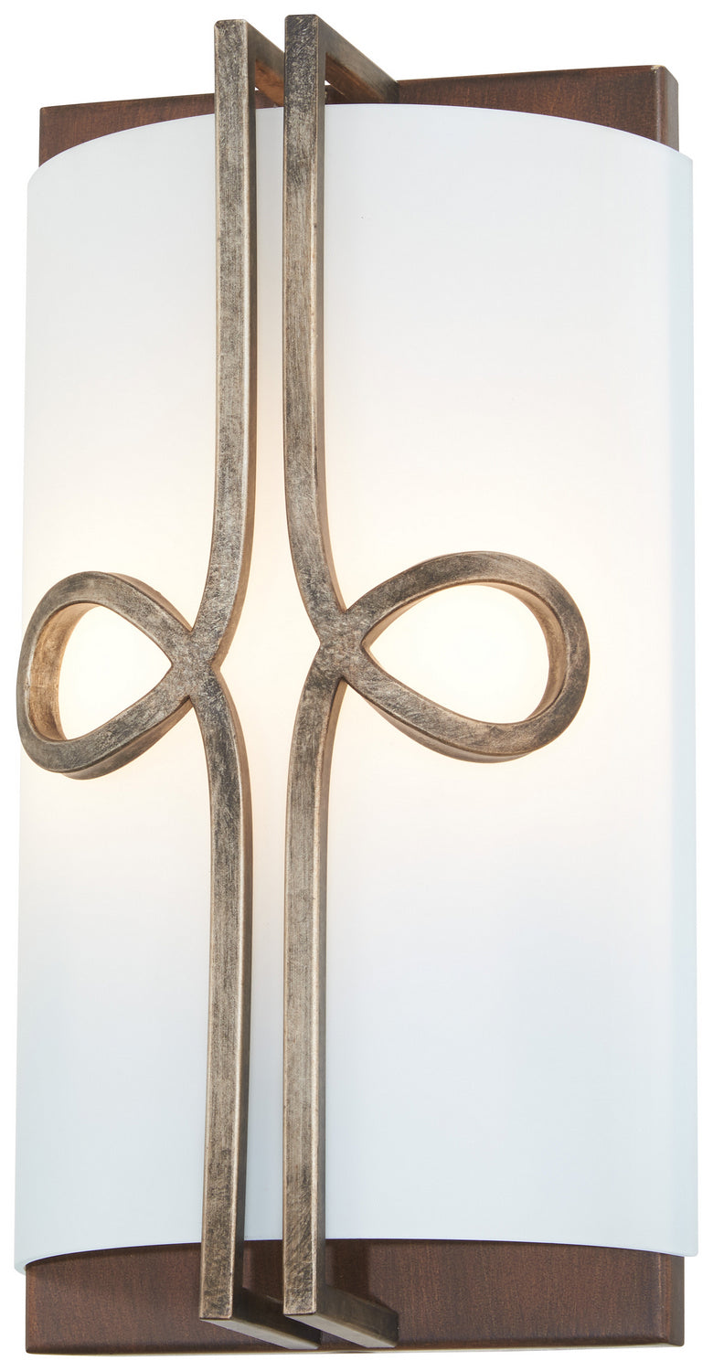 Minka-Lavery 2692-115 Yorkville Two Light Wall Sconce, Aged Darkwood With Silver Patina Main Image.jpg