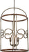 Minka-Lavery 2694-115 Yorkville Four Light Pendant, Aged Darkwood With Silver Patina Main Image.jpg