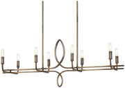 Minka-Lavery 2698-115 Yorkville Eight Light Island Pendant, Aged Darkwood With Silver Patina Main Image.jpg