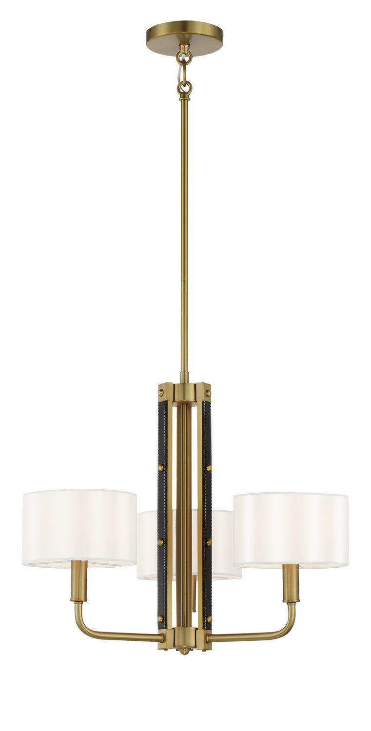 Minka-Lavery 2783-695 Chelsea Three Light Chandelier, Soft Brass Main Image.jpg