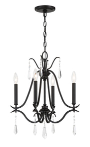 Minka-Lavery 4444-66A Laurel Estate Four Light Chandelier, Coal Main Image.jpg