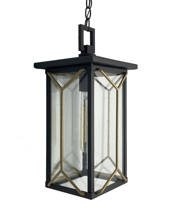 Minka-Lavery 72804-727 Hillside Manor One Light Chain Hung, Sand Coal And Mystic Gold Main Image.jpg