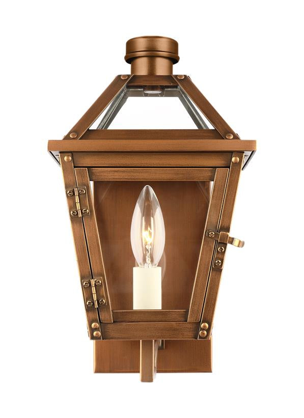 Visual Comfort Studio CO1401NCP Hyannis One Light Wall Lantern, Natural Copper Main Image.jpg
