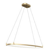 Kichler 84312CG LED Chandelier, Champagne Gold