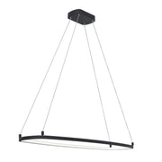 Kichler 84312MBK LED Chandelier, Matte Black