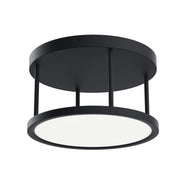 Kichler 84319MBK LED Semi Flush Mount, Matte Black