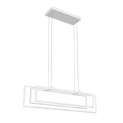 Kichler 84322WH LED Linear Chandelier, White
