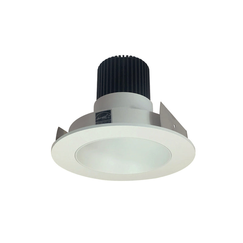 Nora Lighting NIO-4RNDCCDXWW Iolite 4" Rnd Deep Cone Regressed, White / White Main Image.jpg