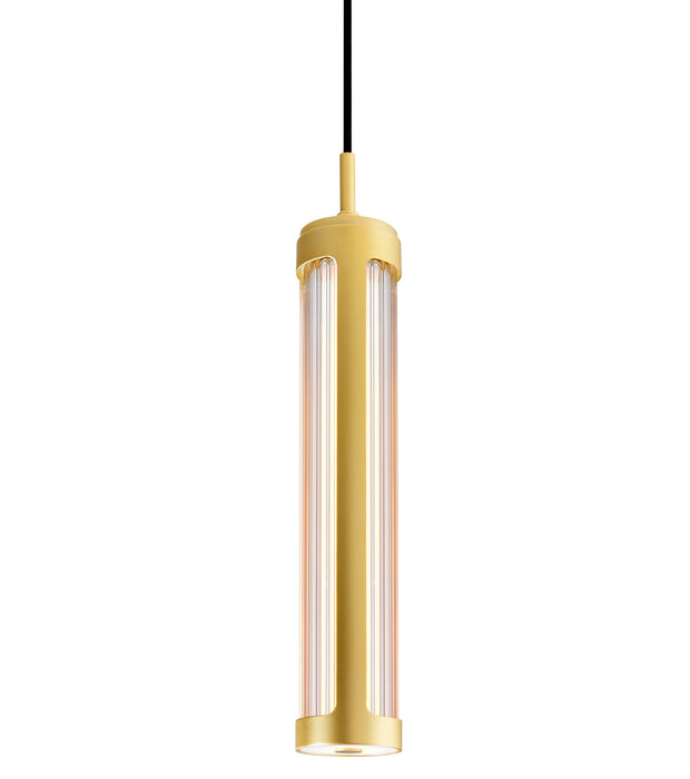 CWI Lighting 1343P3-602-C Neva LED Mini Pendant Satin Gold.jpg