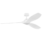 Visual Comfort Fan 3CLNCSM60RZW Collins Coastal 60 Smart Ceiling Fan, Matte White Main Image.jpg