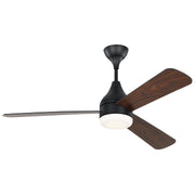 Visual Comfort Fan 3STMSM52MBKD Streaming 52 Smart LED Ceiling Fan, Midnight Black Main Image.jpg
