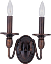 Maxim 11032OI Towne Two Light Wall Sconce, Oil Rubbed Bronze Alternate Image.jpg