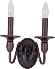Maxim 11032OI Towne Two Light Wall Sconce, Oil Rubbed Bronze Main Image.jpg