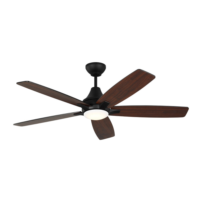 Generation Lighting 5LWDR52MBKD Lowden 52"Ceiling Fan, Midnight Black Main Image.jpg