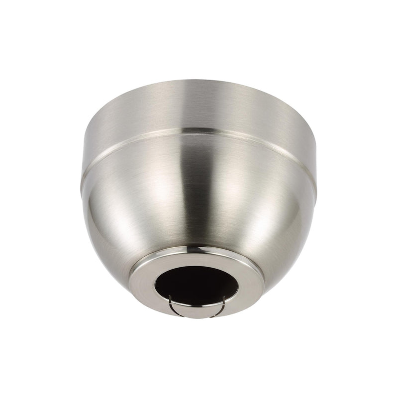 Visual Comfort Fan MC93BS Universal Slope Ceiling Canopy Kit, Brushed Steel Main Image.jpg