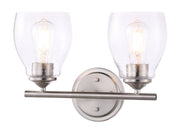 Minka-Lavery 2432-84 Winsley Two Light Wall Lamp, Brushed Nickel Main Image.jpg