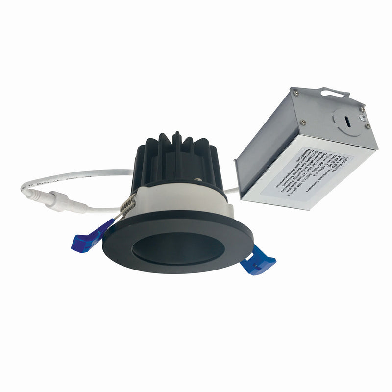Nora Lighting NM2-2RDC4030BB 2" M2 Round Downlight 6W 400Lm, Black Main Image.jpg