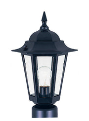 Maxim 3001CLBK Builder Cast One Light Outdoor Pole/Post Lantern, Black Alternate Image.jpg