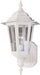 Maxim 3000CLWT Builder Cast One Light Outdoor Wall Lantern, White Main Image.jpg