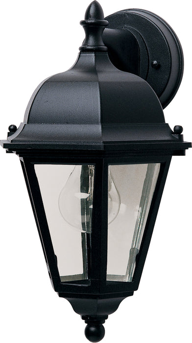 Maxim 1000BK Westlake One Light Outdoor Wall Lantern, Black Alternate Image.jpg