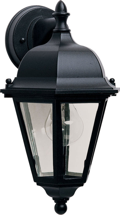 Maxim 1000BK Westlake One Light Outdoor Wall Lantern, Black Main Image.jpg