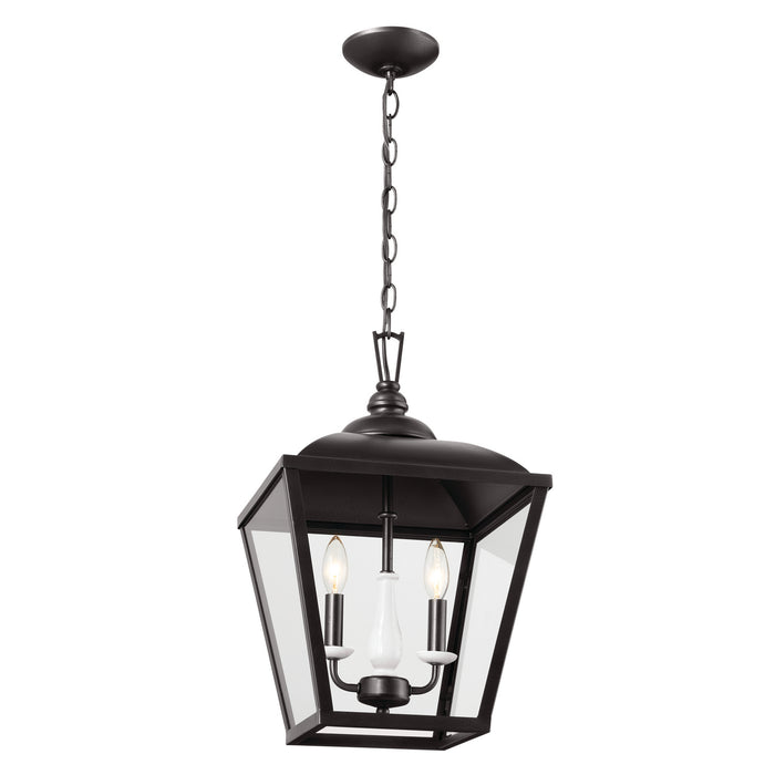Kichler 52474AVI Two Light Pendant, Anvil Iron