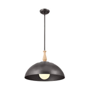 Kichler 52477AVI One Light Pendant, Anvil Iron