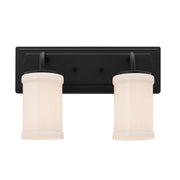 Kichler 55130BKT Two Light Bath, Textured Black