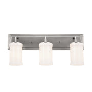 Kichler 55131CLP Three Light Bath, Classic Pewter