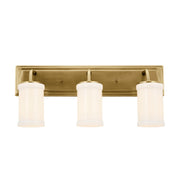 Kichler 55131NBR Three Light Bath, Natural Brass