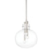 Hudson Valley 3914-PN Hempstead Three Light Pendant, Polished Nickel Main Image.jpg