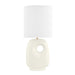 Hudson Valley L1506-AGB/CSI Harbor Park One Light Table Lamp, Aged Brass/Satin Ivory Main Image.jpg