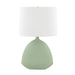 Hudson Valley L1846-AGB/CSG Utica One Light Table Lamp, Aged Brass/Sage Ceramic Main Image.jpg