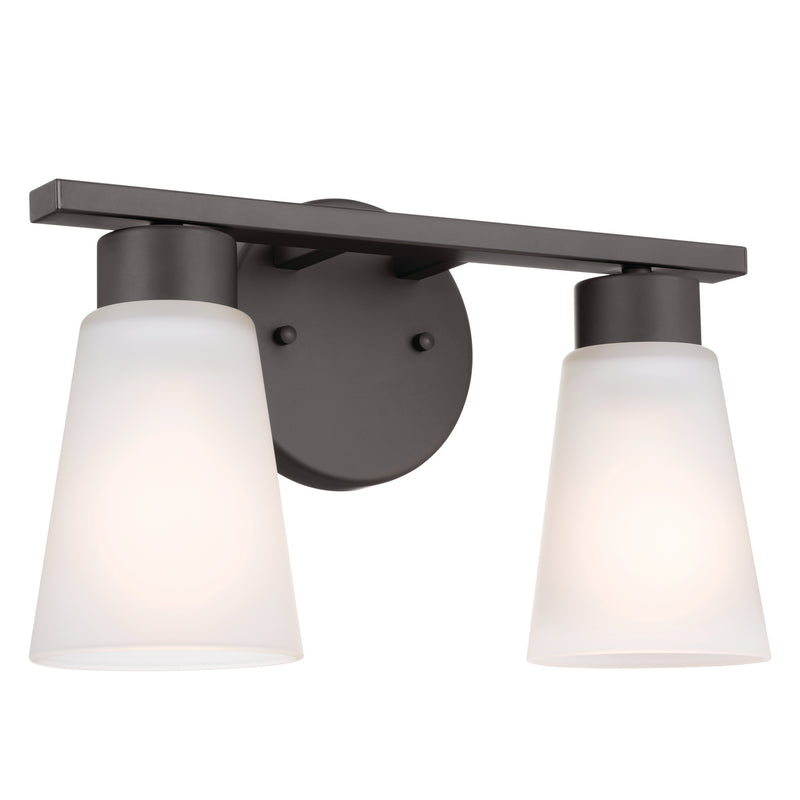 Kichler 55120OZ Two Light Bath, Olde Bronze