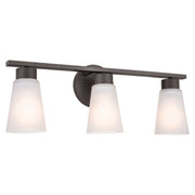 Kichler 55121OZ Three Light Bath, Olde Bronze